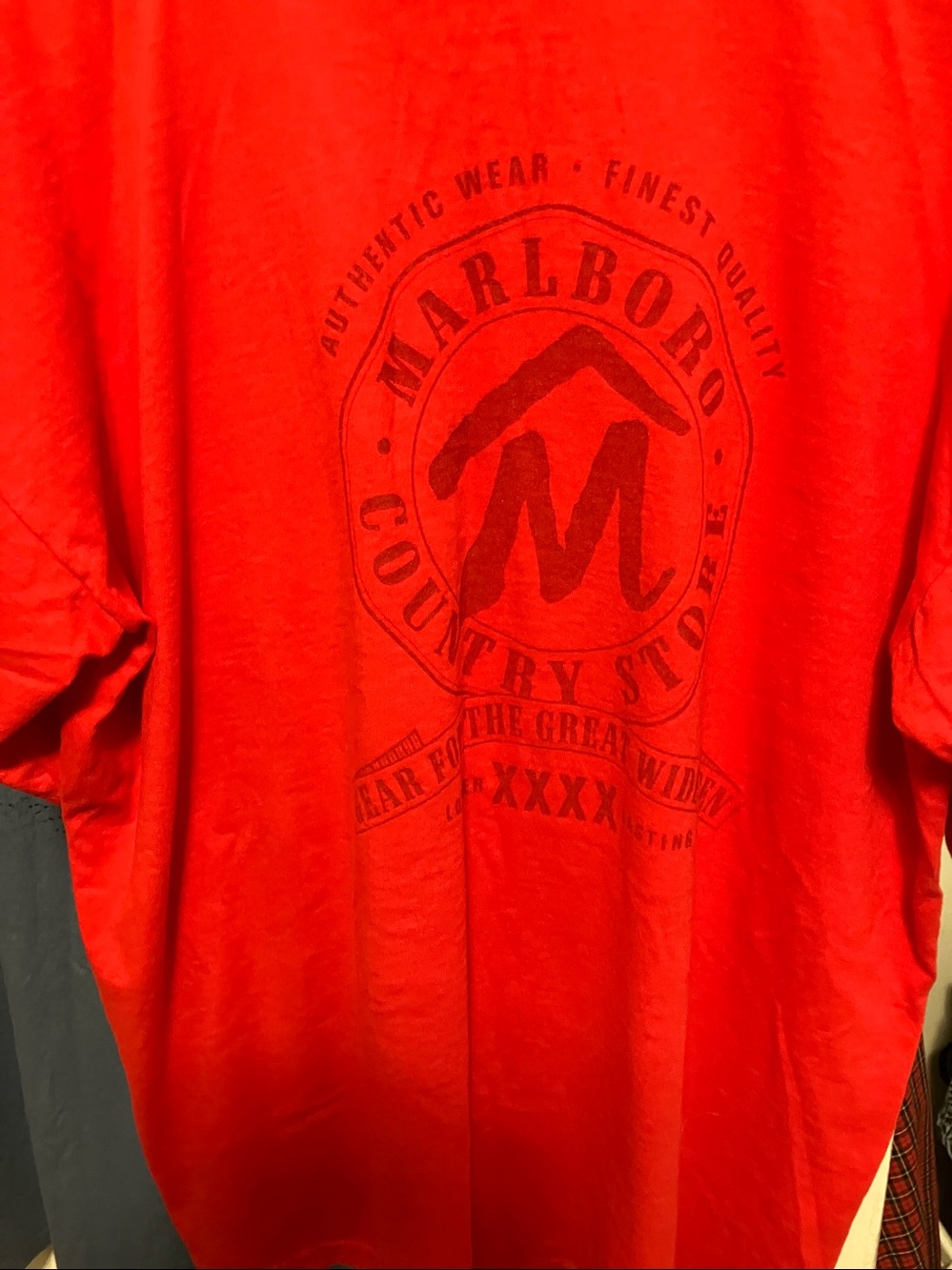 Great find. New , but older 1994 set of 3 Marlboro logo t shirts one size - Picture 12 of 15